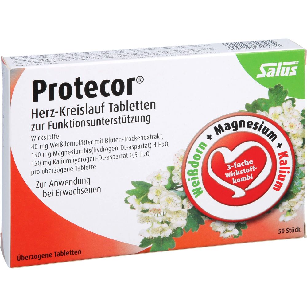 PROTECOR Herz-Kreislauf Tabl.z.Funktionsunt.Salus