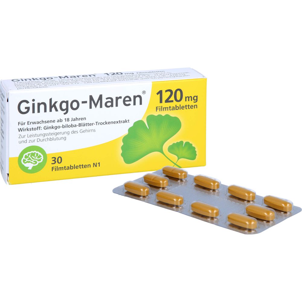 GINKGO-MAREN 120 mg Filmtabletten