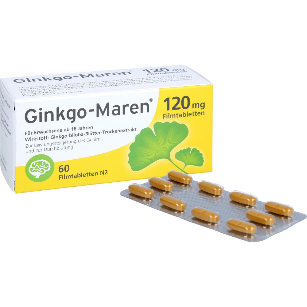 GINKGO-MAREN 120 mg Filmtabletten