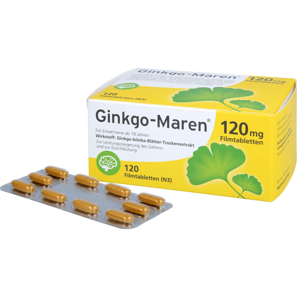 GINKGO-MAREN 120 mg Filmtabletten