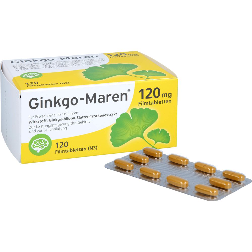 GINKGO-MAREN 120 mg Filmtabletten