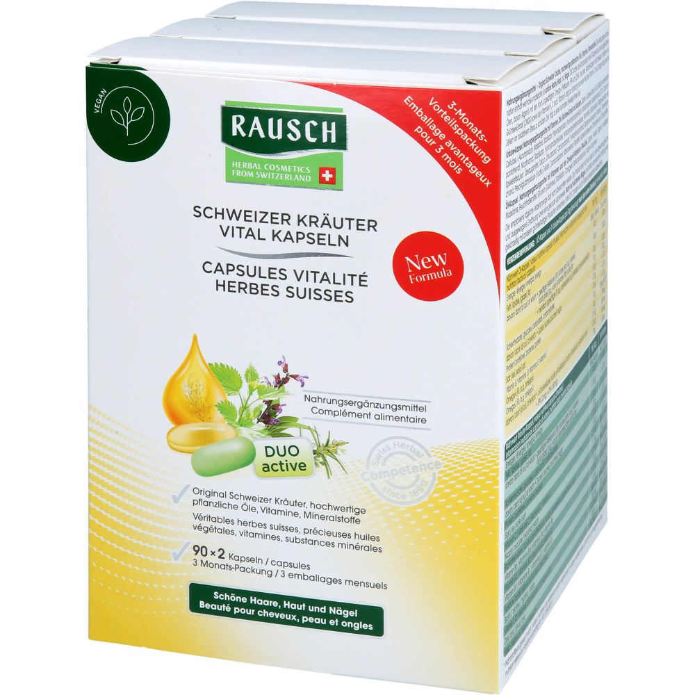 RAUSCH Schweizer Kr.Vital Kaps.3 Monats Packung