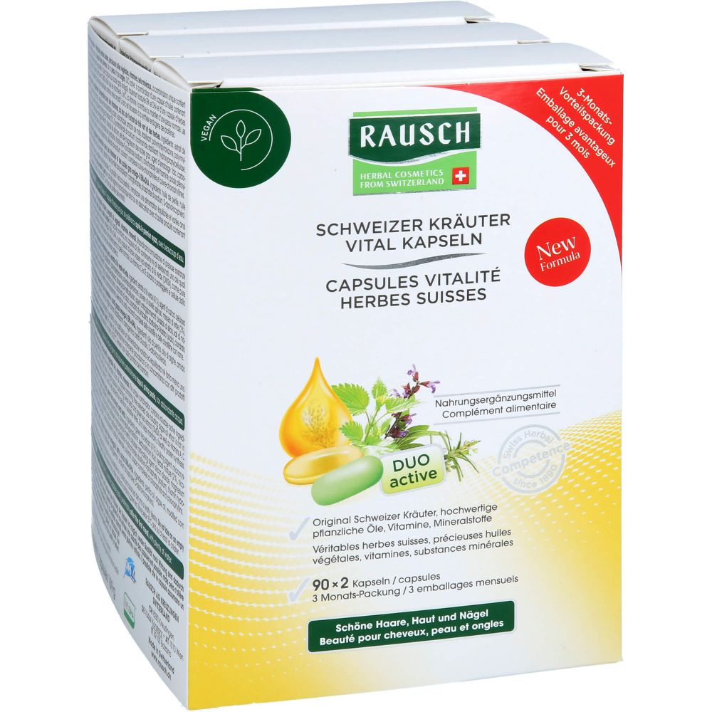 RAUSCH Schweizer Kr.Vital Kaps.3 Monats Packung