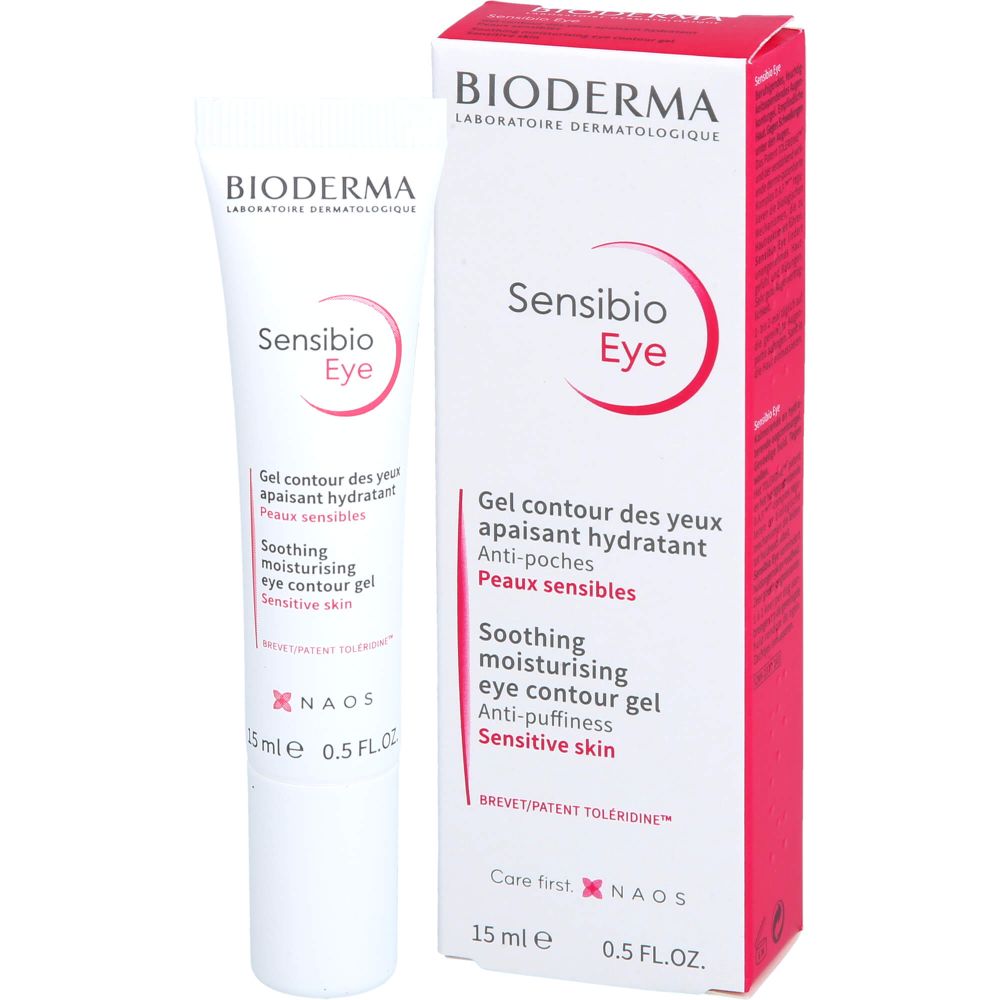 BIODERMA Sensibio Eye Augenpflege Gel