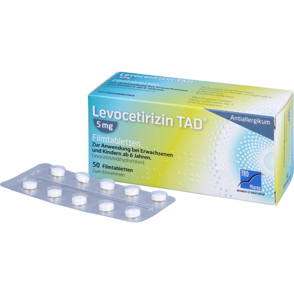 LEVOCETIRIZIN TAD 5 mg Filmtabletten