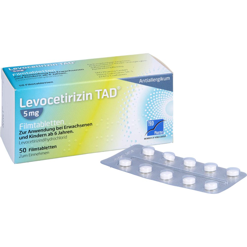 LEVOCETIRIZIN TAD 5 mg Filmtabletten