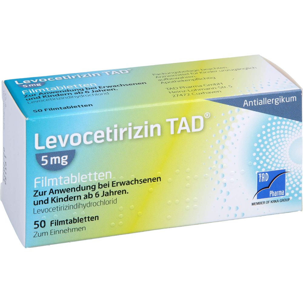 LEVOCETIRIZIN TAD 5 mg Filmtabletten