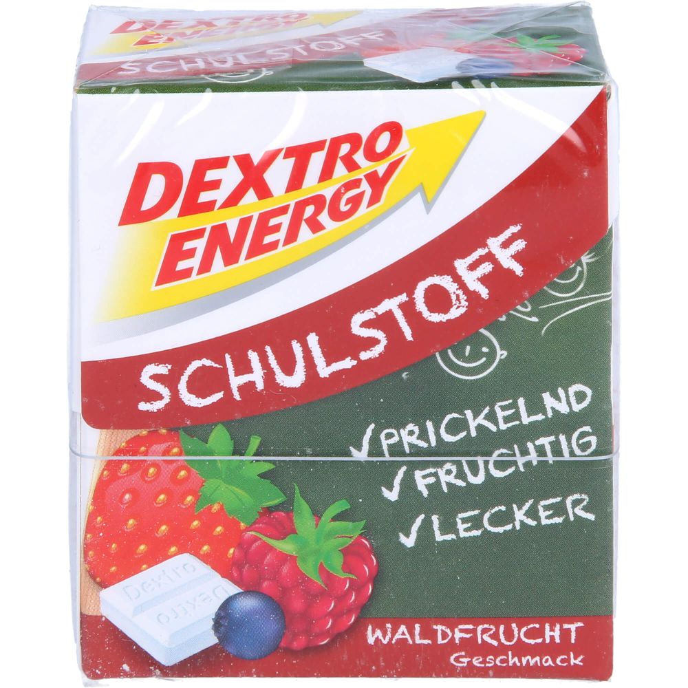 DEXTRO ENERGY Schulstoff Waldfrucht Täfelchen