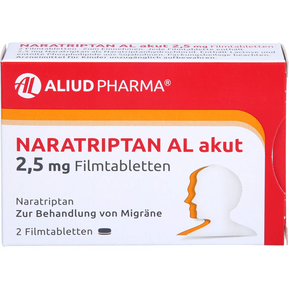 NARATRIPTAN AL akut 2,5 mg Filmtabletten