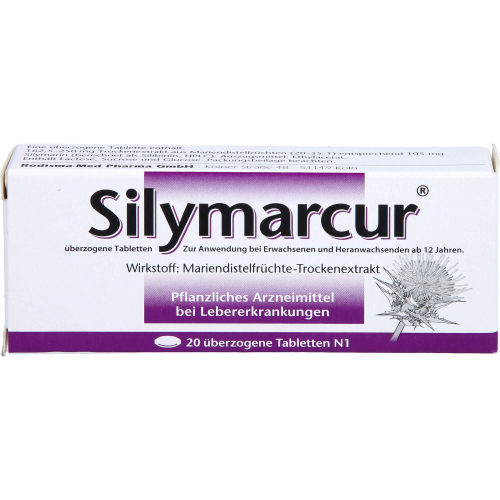 SILYMARCUR überzogene Tabletten