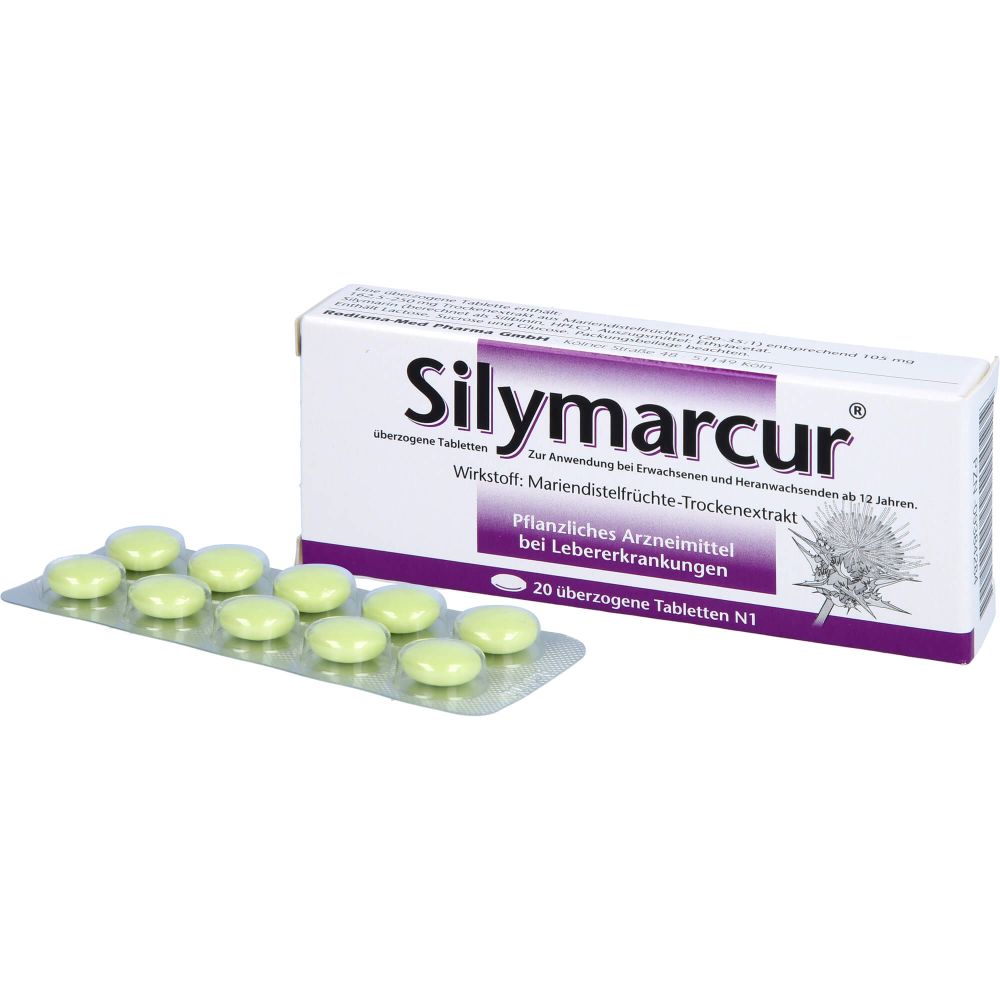 SILYMARCUR überzogene Tabletten