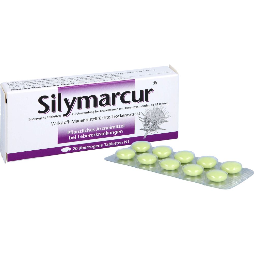 SILYMARCUR überzogene Tabletten