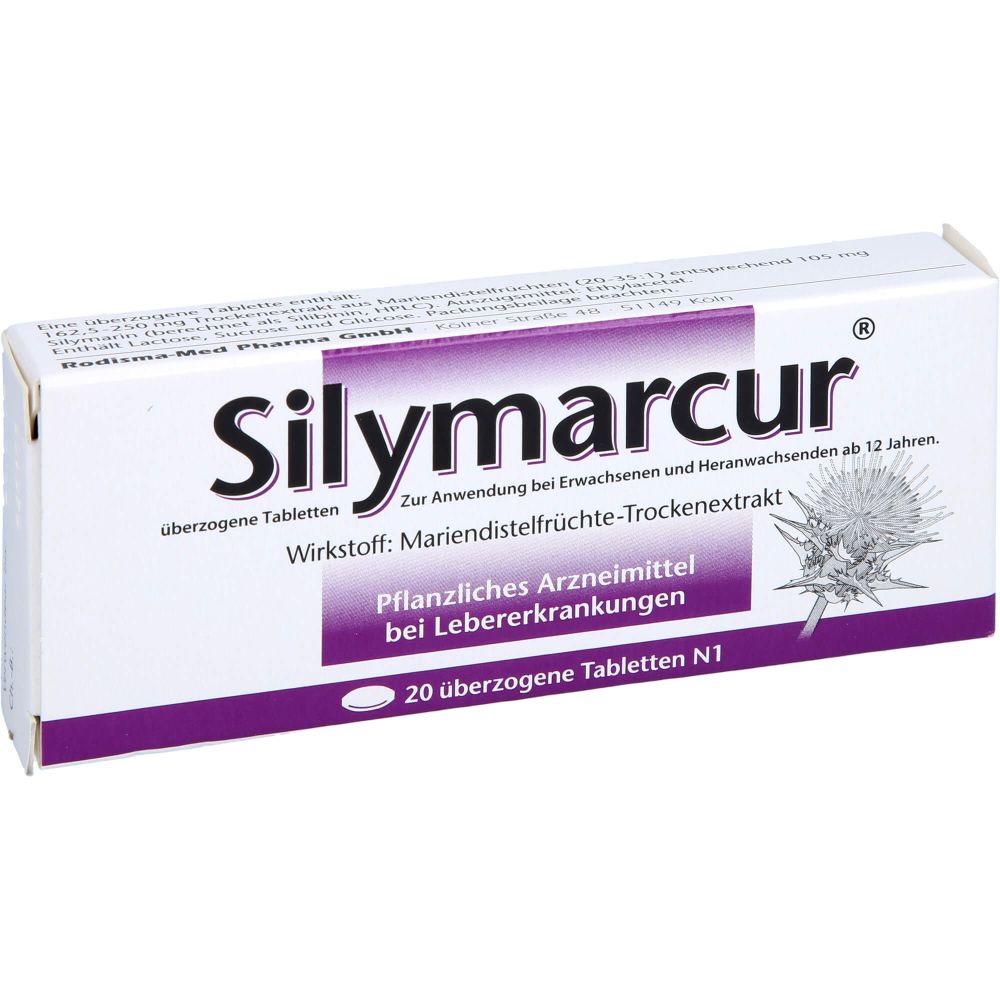 SILYMARCUR überzogene Tabletten