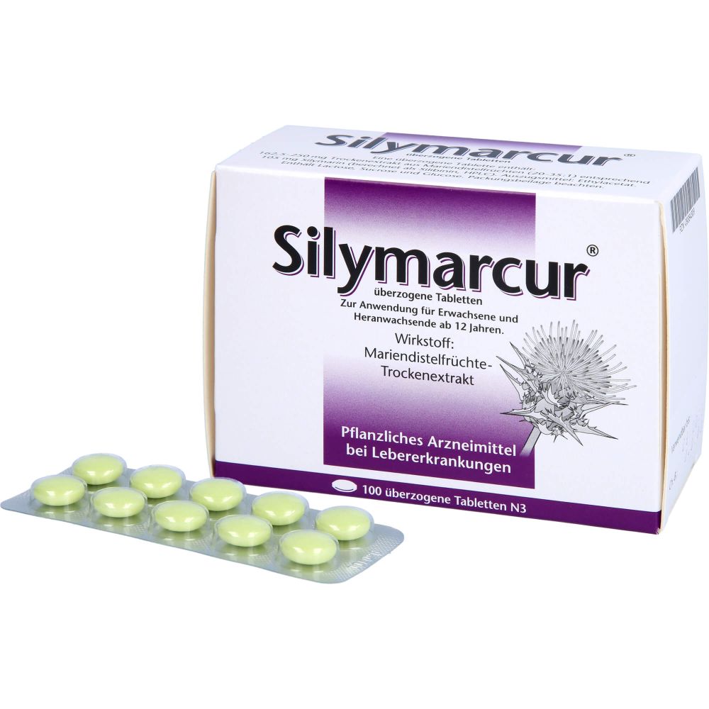 Silymarcur überzogene Tabletten 100 St 100 St