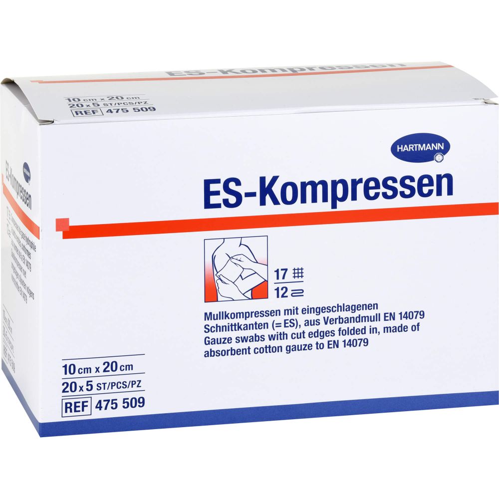 ES-KOMPRESSEN steril 10x20 cm