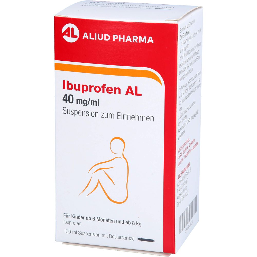 IBUPROFEN AL 40 mg/ml Suspension zum Einnehmen