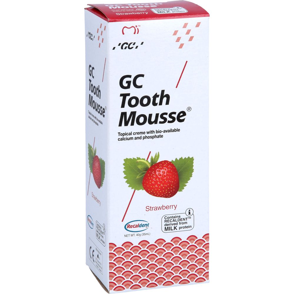Gc Tooth Mousse Erdbeere 40 g