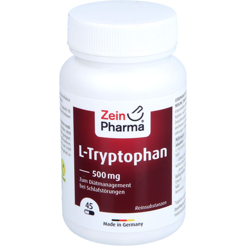 L-TRYPTOPHAN 500 mg aus Fermentation Kapseln