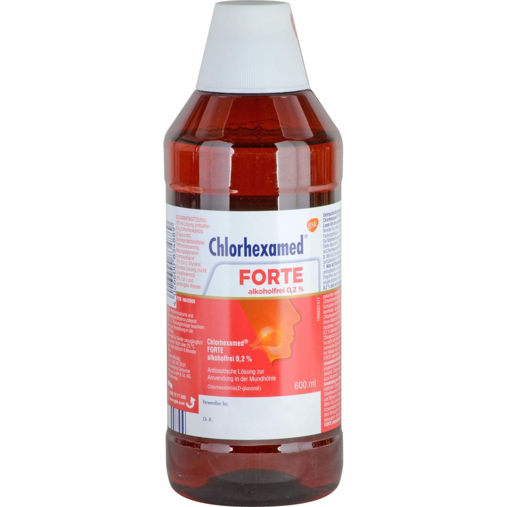 CHLORHEXAMED FORTE alkoholfrei 0,2% Lösung