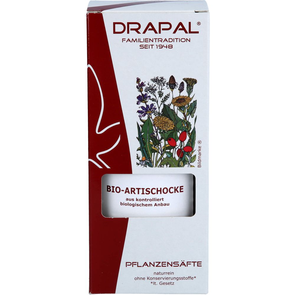 ARTISCHOCKEN BIO Pflanzensaft Drapal