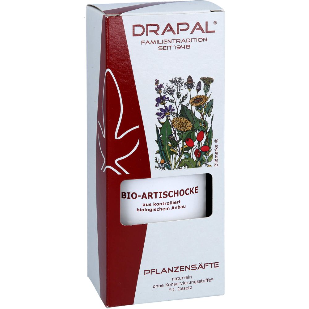 ARTISCHOCKEN BIO Pflanzensaft Drapal