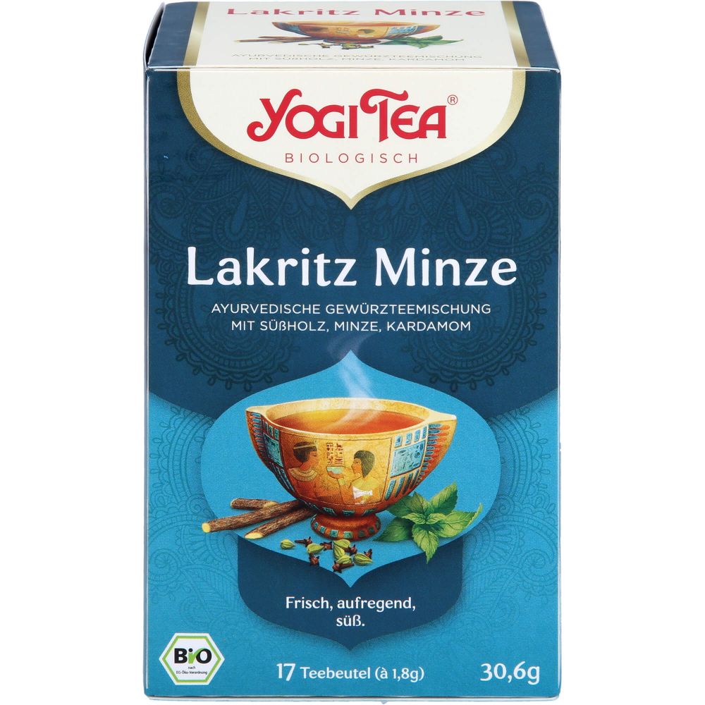 YOGI TEA Lakritz Minze Bio Filterbeutel