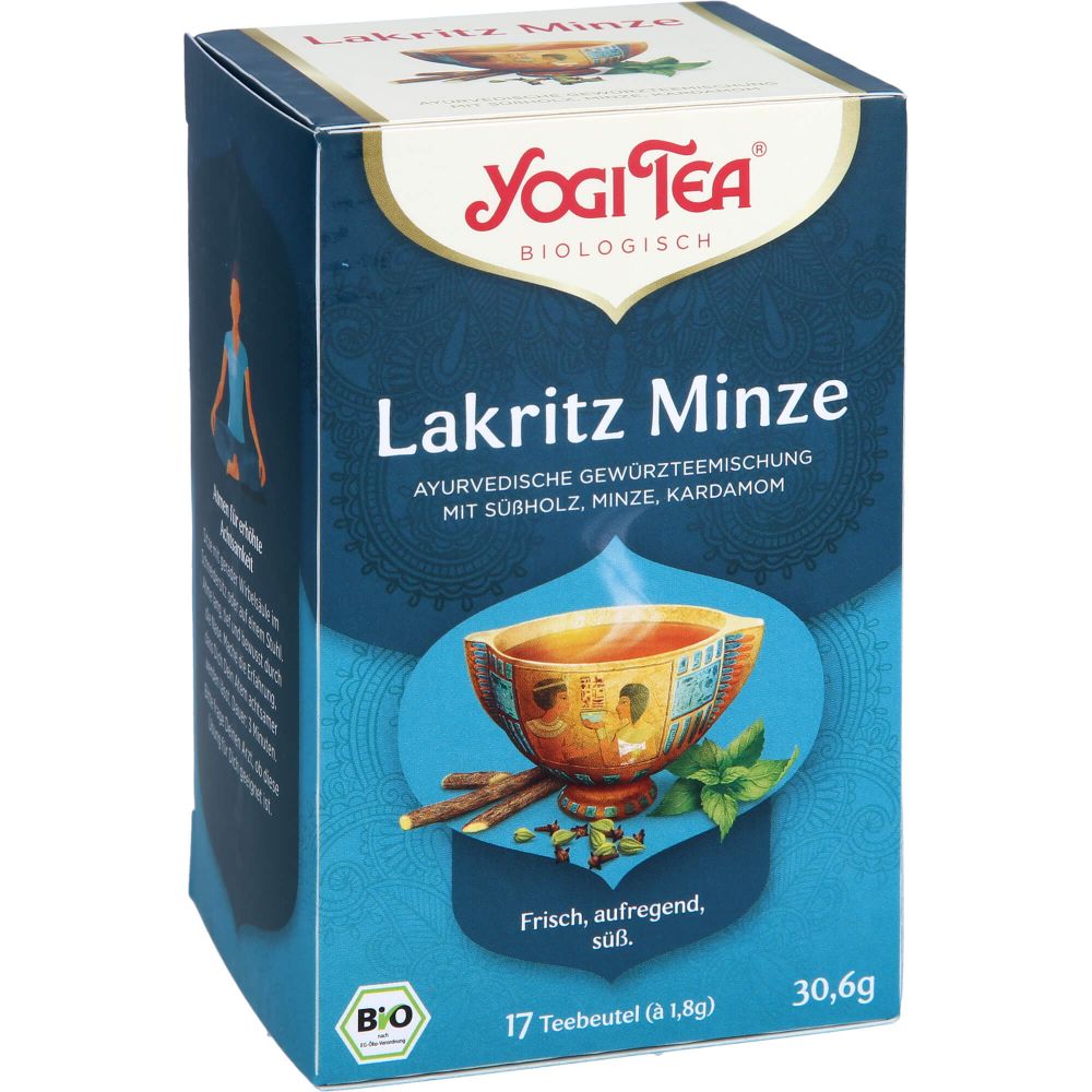 YOGI TEA Lakritz Minze Bio Filterbeutel