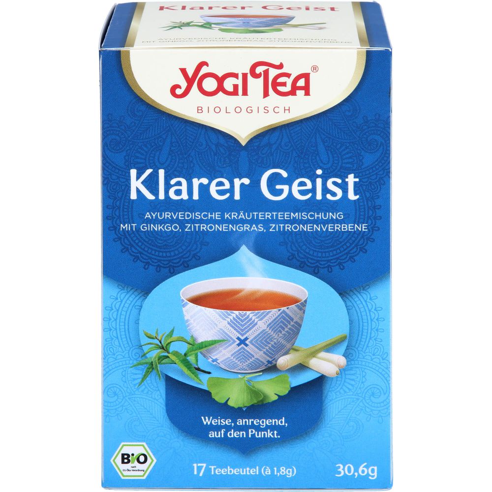 YOGI TEA Klarer Geist Bio Filterbeutel