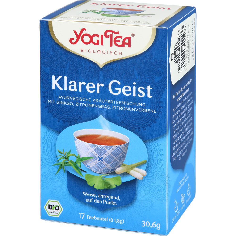 YOGI TEA Klarer Geist Bio Filterbeutel