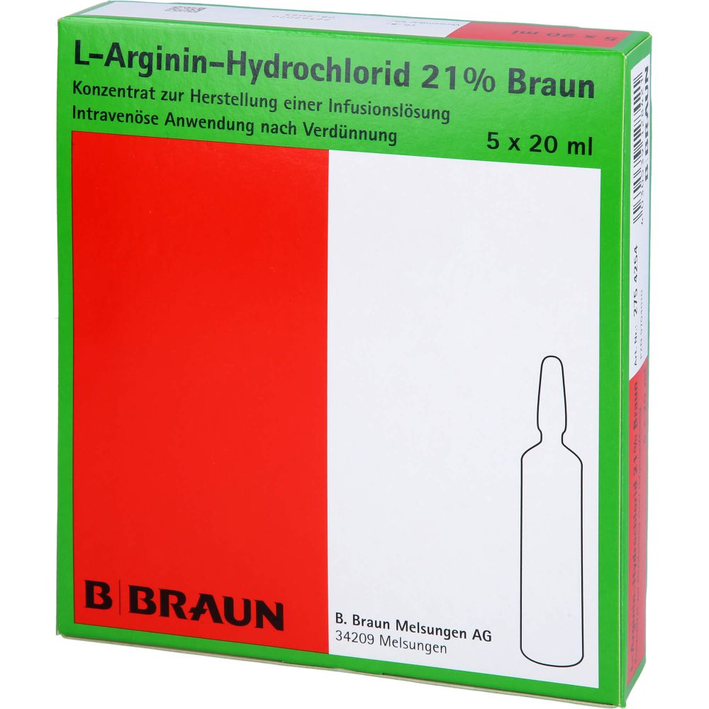 L-ARGININ-HYDROCHLORID 21% Elek.-Konz.Inf.-L.