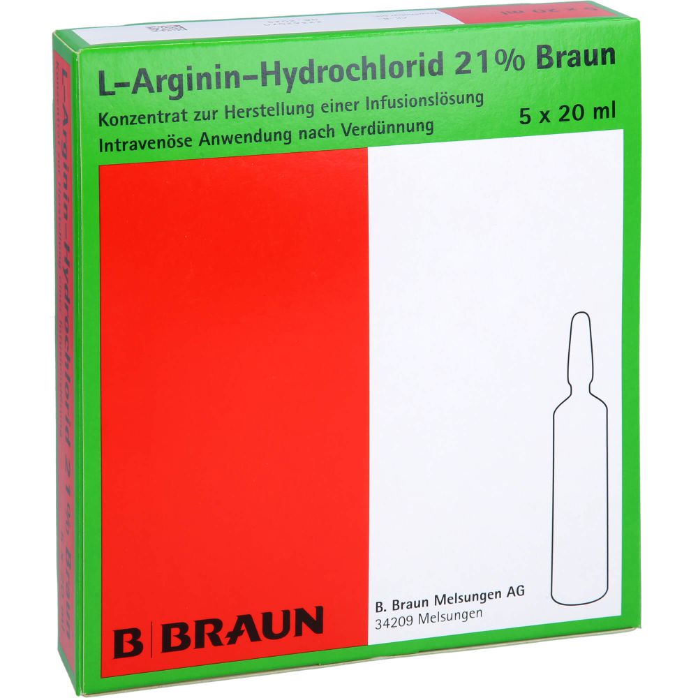 L-ARGININ-HYDROCHLORID 21% Elek.-Konz.Inf.-L.