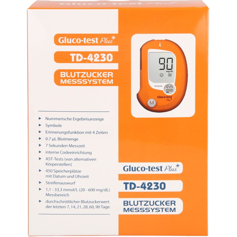 gluco test td 4230 plus