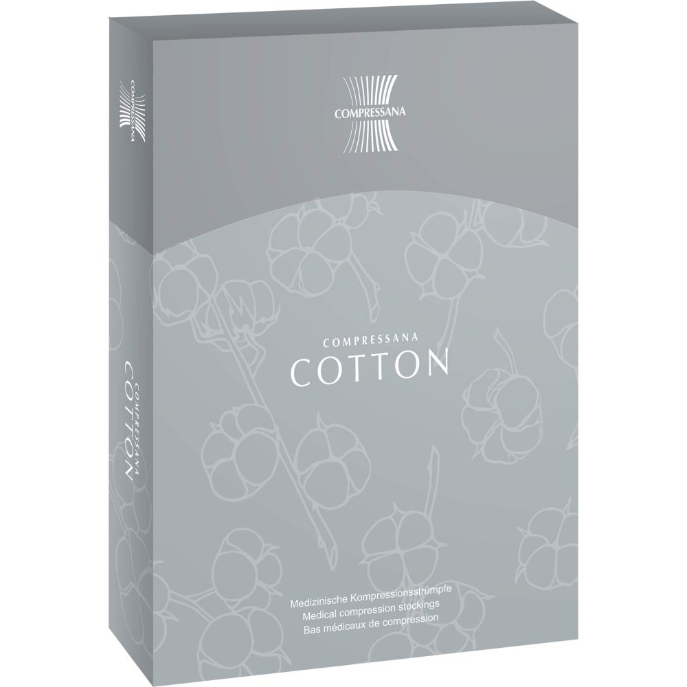COMPRESSANA Cotton K2 AG 5 schwarz m.Sp.