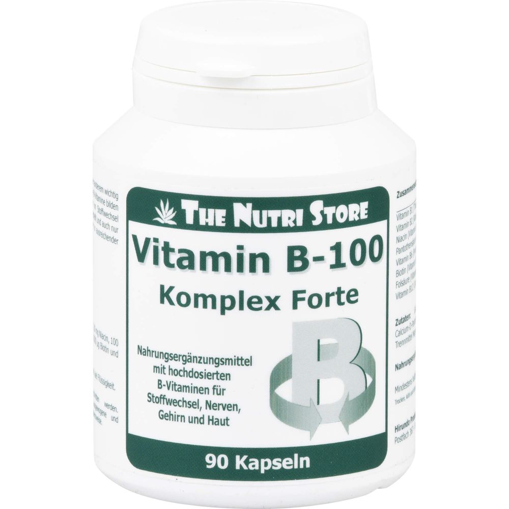 Vitamin B 100 Komplex forte Kapseln 90 St