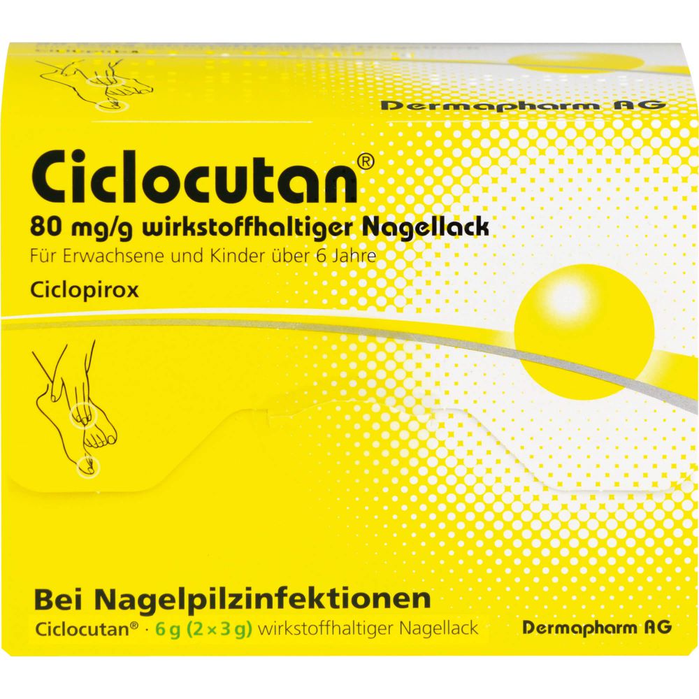 CICLOCUTAN 80 mg/g wirkstoffhaltiger Nagellack