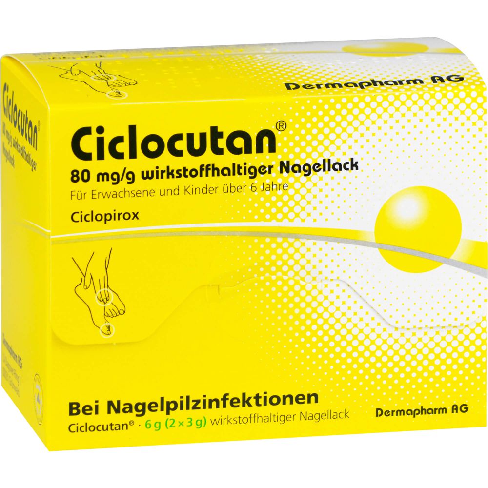 CICLOCUTAN 80 mg/g wirkstoffhaltiger Nagellack