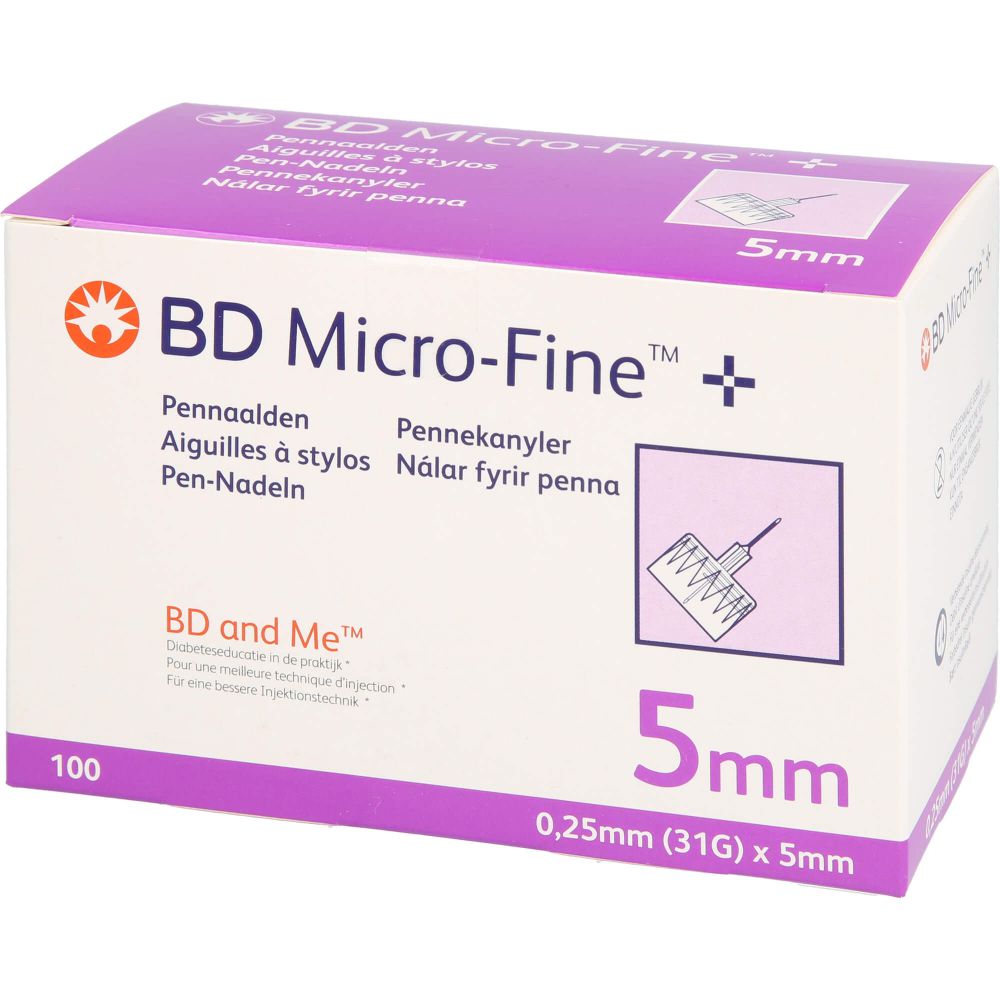 BD MICRO-FINE+ Pen-Nadeln 0,25x5 mm 31 G