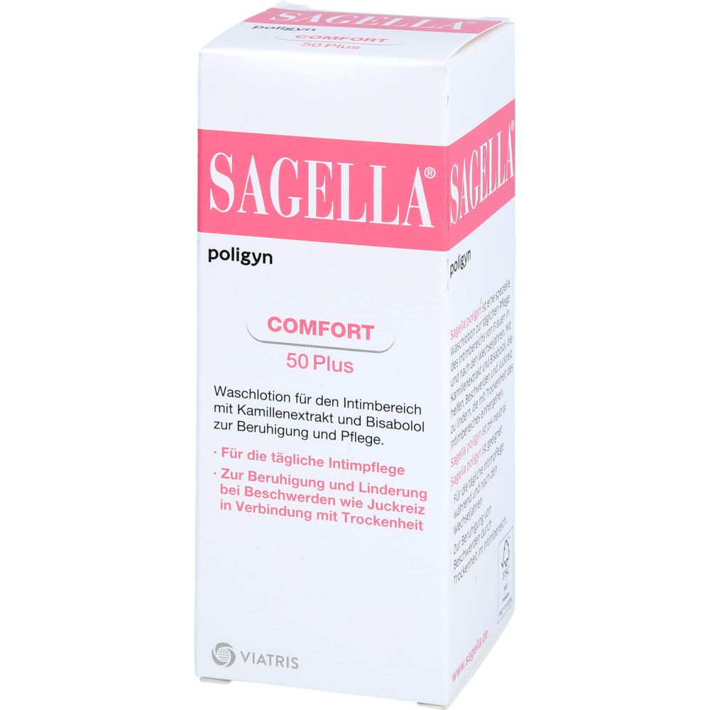 SAGELLA poligyn Intimwaschlotion für Frauen 50+