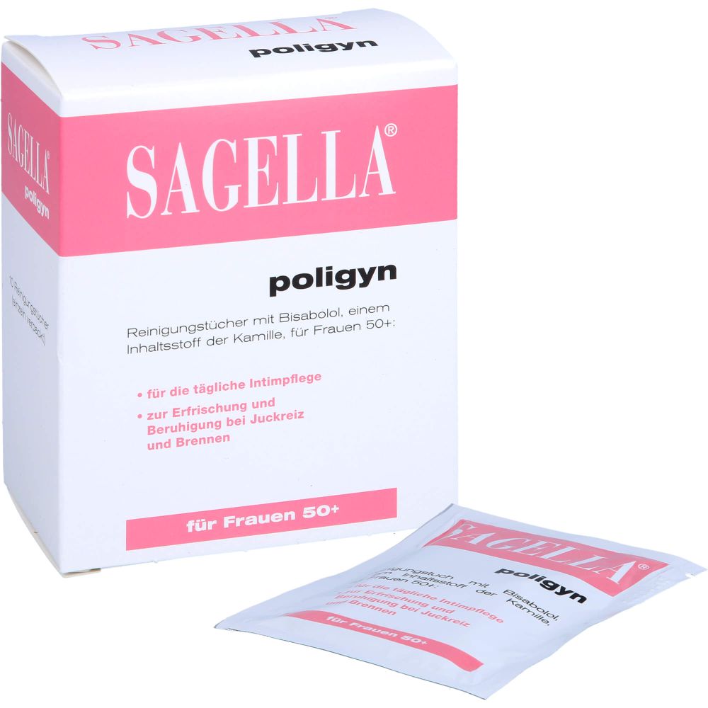 SAGELLA poligyn Reinigunstücher f.die Intimpflege