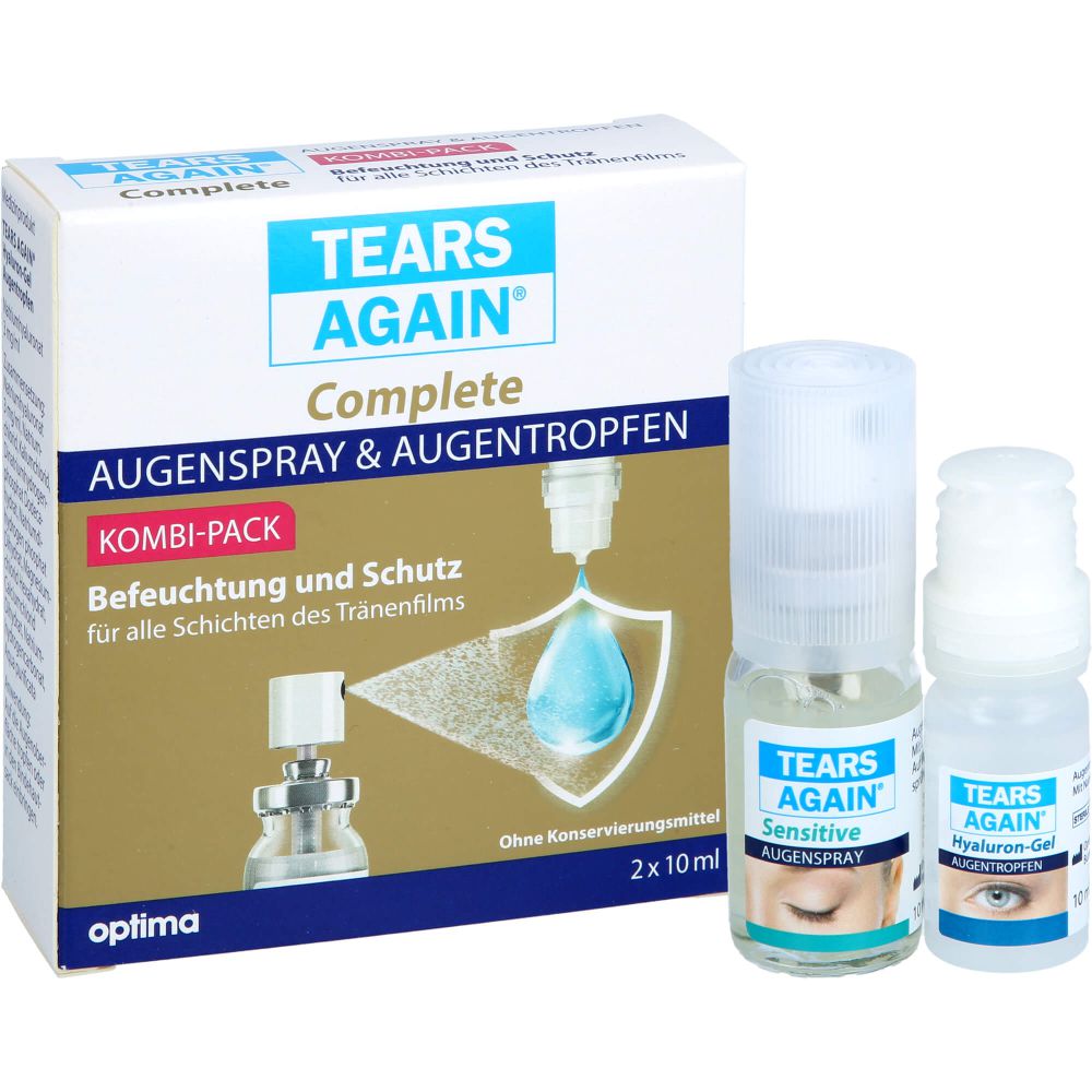 TEARS Again Complete Augenspray & Augentropfen