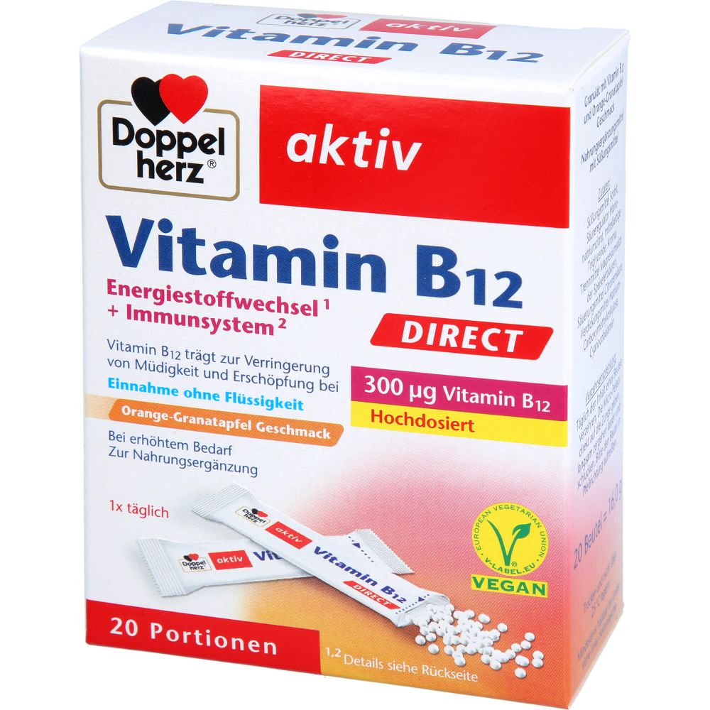 DOPPELHERZ Vitamin B12 DIRECT Pellets