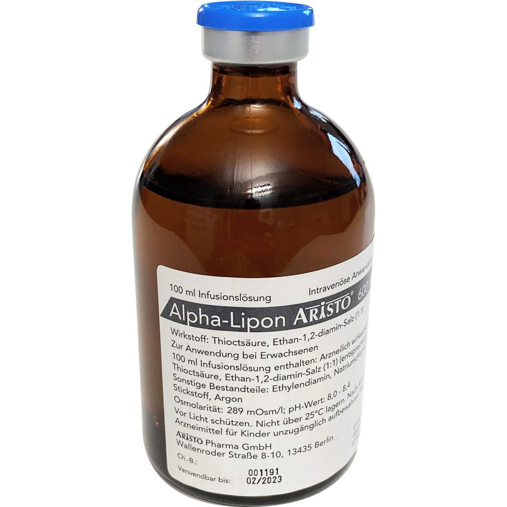 ALPHA LIPON Aristo 600 mg Infusionslösung