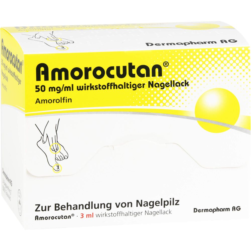 AMOROCUTAN 50 mg/ml wirkstoffhaltiger Nagellack