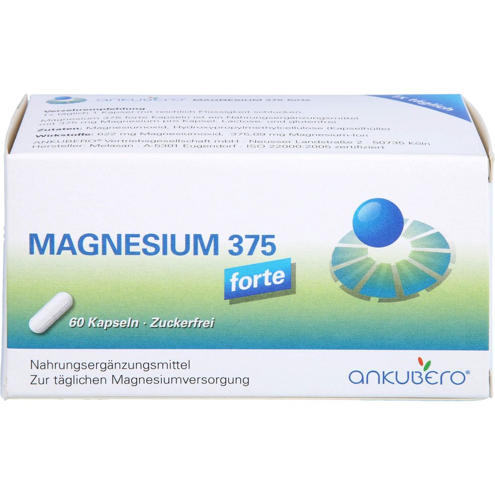 MAGNESIUM 375 forte Kapseln