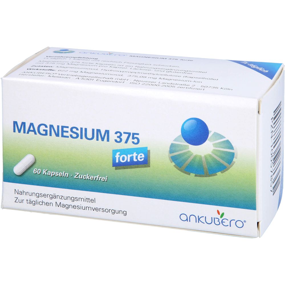 MAGNESIUM 375 forte Kapseln