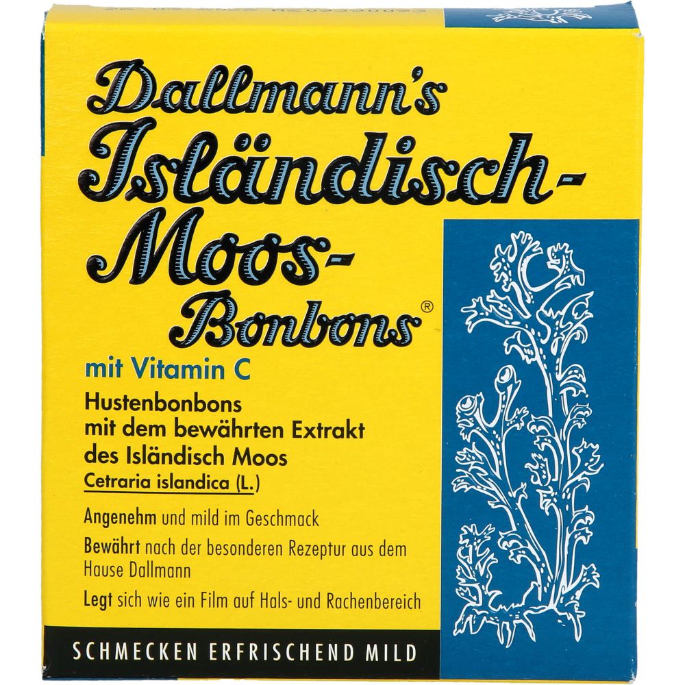 DALLMANN'S Isländisch Moos Bonbons