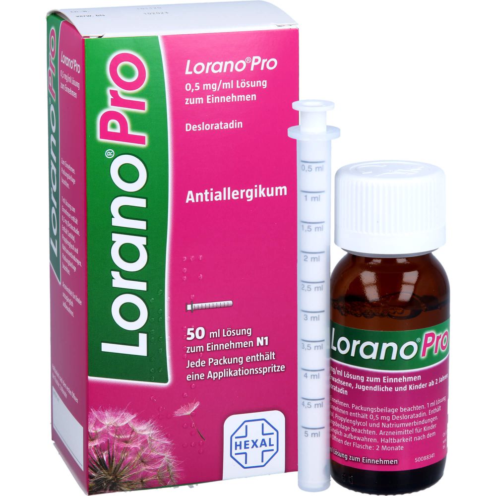 Loranopro 0,5 mg/ml Lösung zum Einnehmen 50 ml