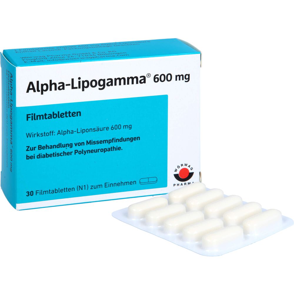 ALPHA-LIPOGAMMA 600 mg Filmtabletten