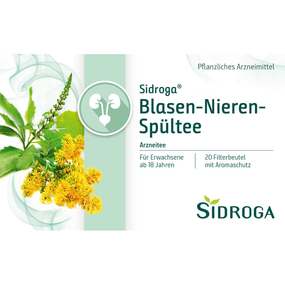 Sidroga Blasen-Nieren-Spültee Filterbeutel 40 g