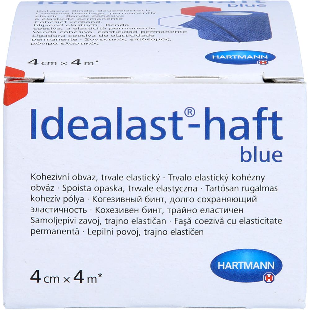 IDEALAST-haft color Binde 4 cmx4 m blau